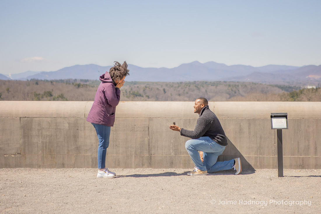 Surprise Proposal at Biltmore Estate | Asheville Engagement Photographer
