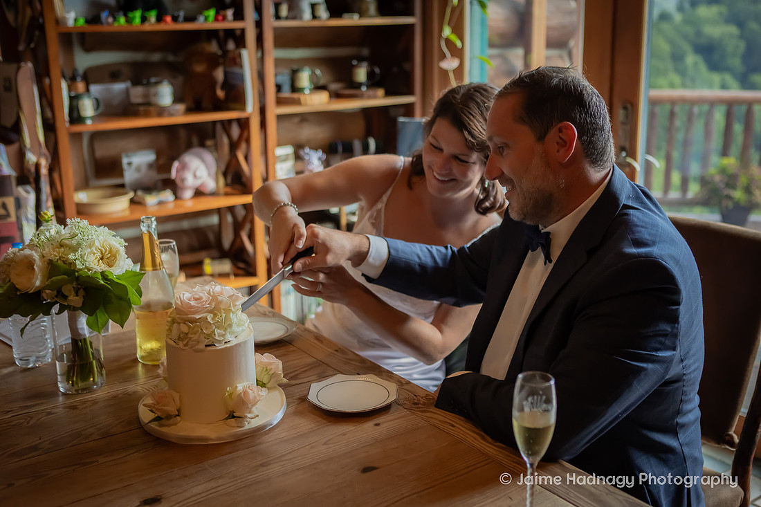Wedding in the Mountains | Asheville Elopement Photographer