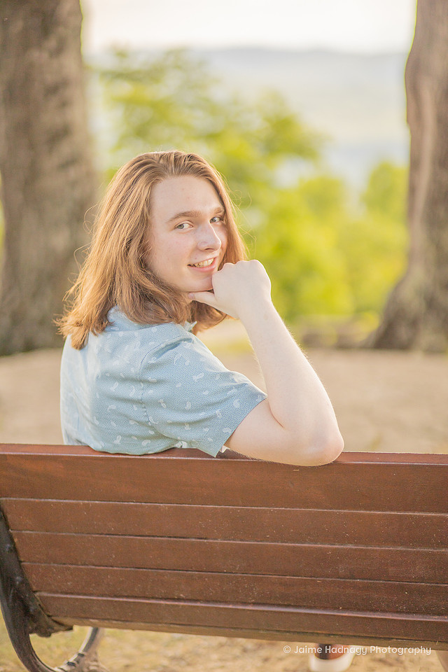 Outdoorsy Senior Photos | NC Portrait Photographer