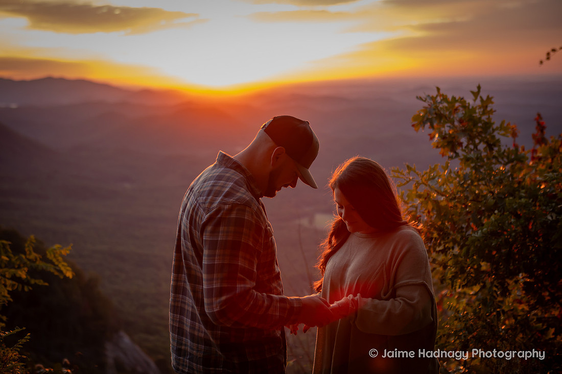 Getting Engaged at Pretty Place Fred Symmes CHapel | Asheville Proposal Photographer