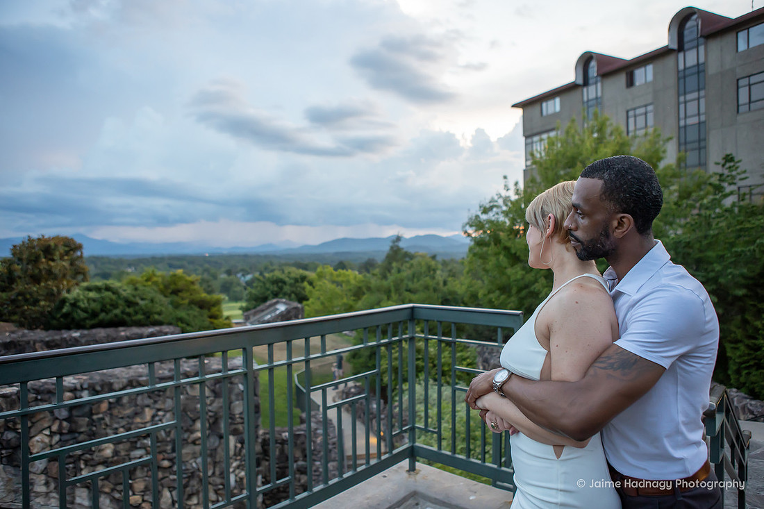 Grove Park Inn Proposal | Asheville Photographer