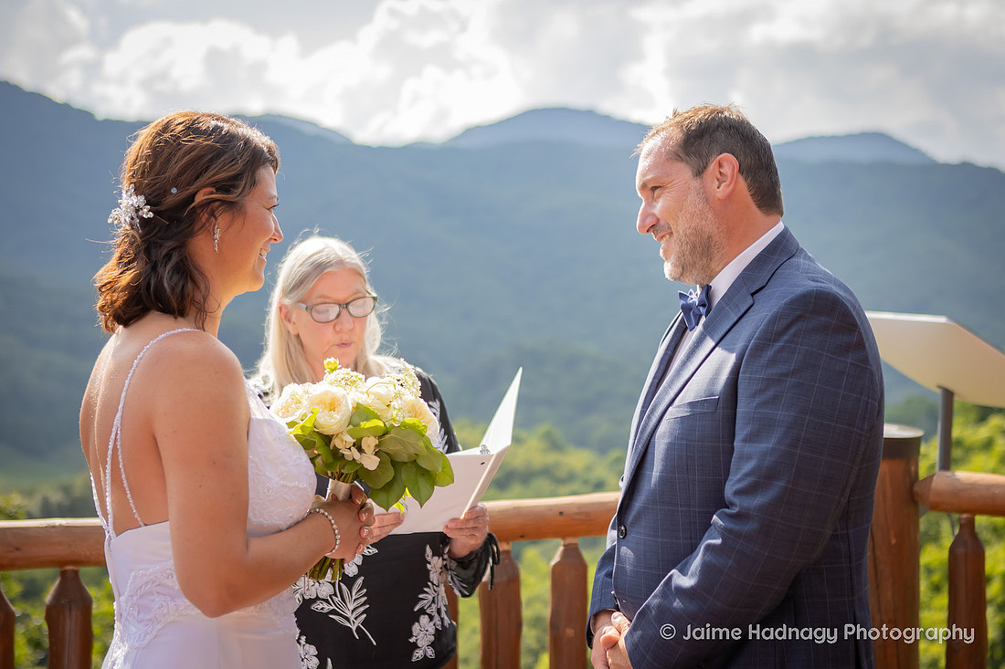 Elopement at Wildberry Lodge in Leicester | Asheville Wedding Photographer