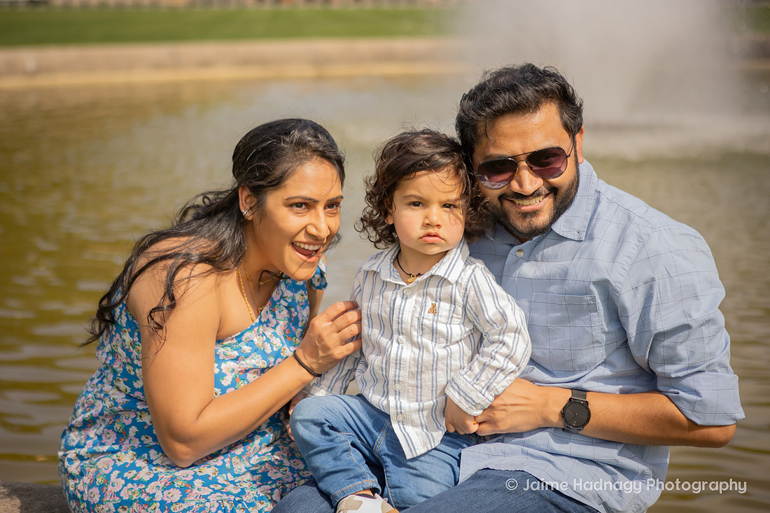 Family Photography in front of the Biltmore House