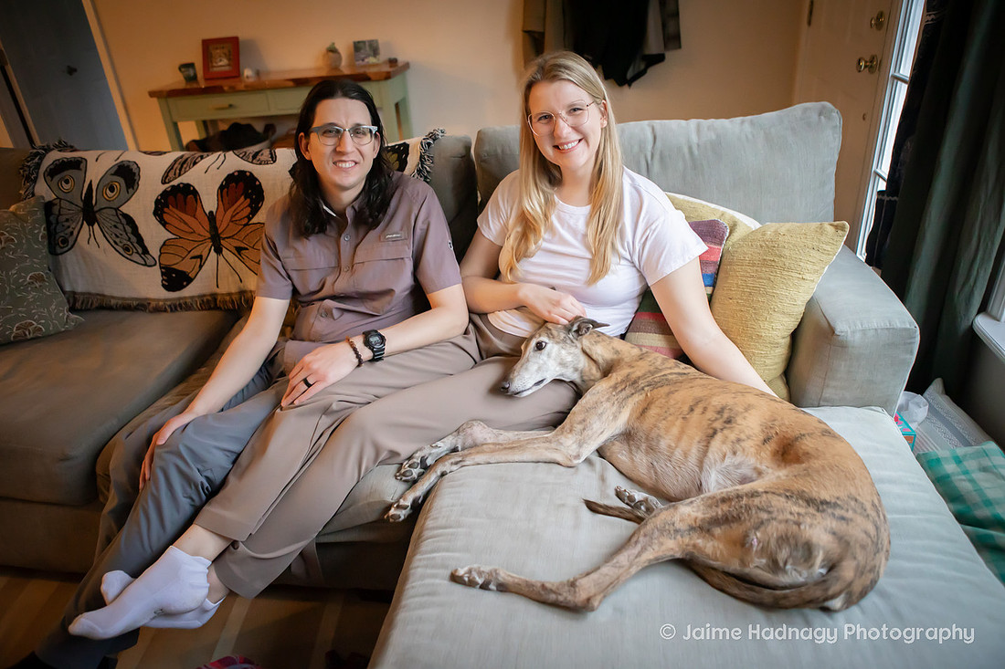 Senior Greyhound Photoshoot | Asheville dog Photographer
