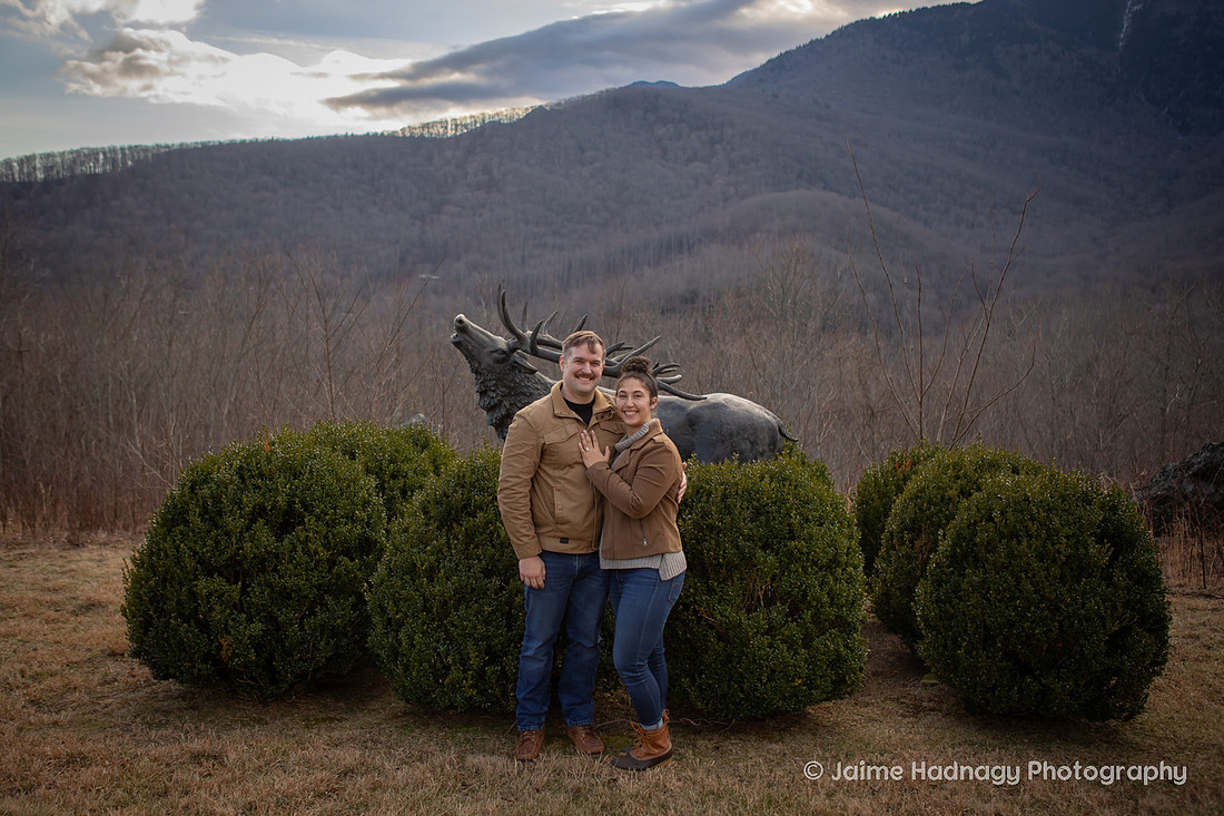 Engaged in Burnsville | WNC Photographer