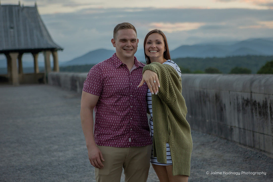 Asheville Surprise Proposal Photographer at The Biltmore