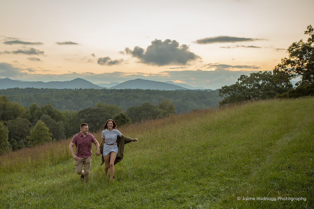 Asheville Engagement Photos at The Biltmore Estate