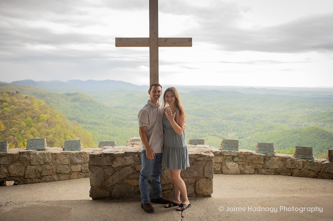 Propose to your girlfriend at Pretty Place Fred W. Symmes Chapel | Engagement Photographer