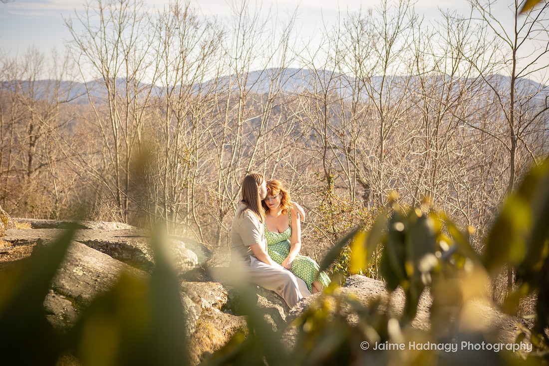 Sweet and Fun Engagement Photos in the Mountains