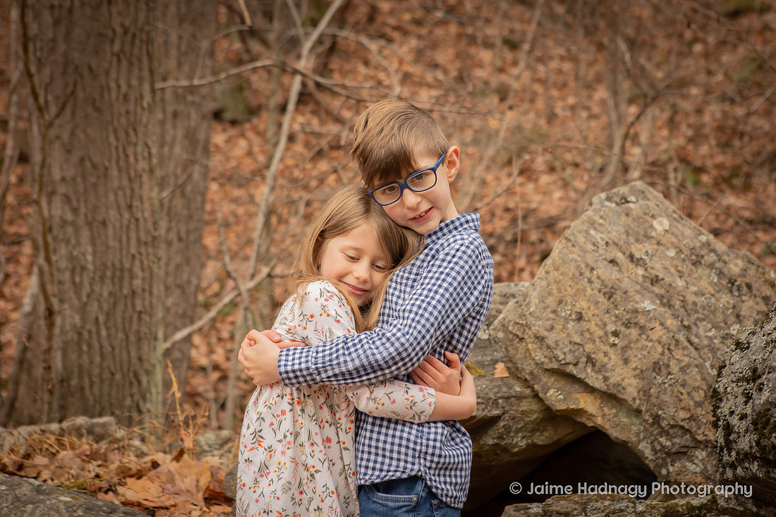 Sweet Outdoor Fall Family Photography Session | Asheville Photographer