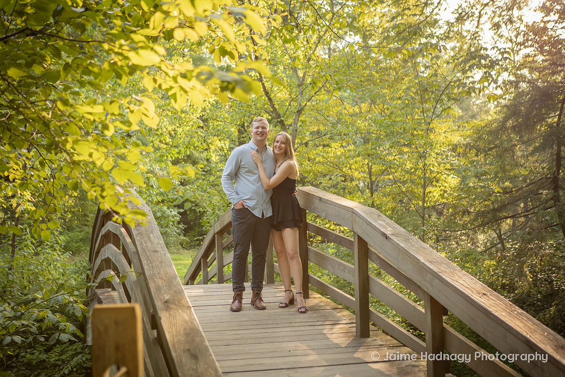 Fairytale Engagement Photos at Botanical Gardens in Asheville | Photography