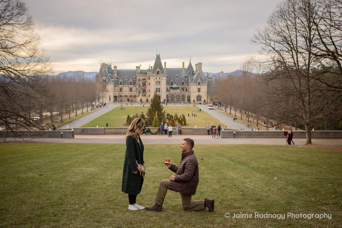 Biltmore Estate Proposal Photographer