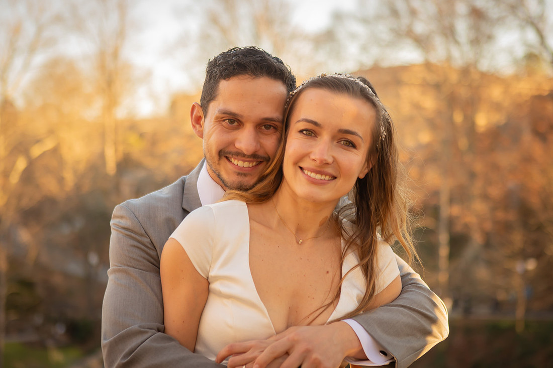 Wedding at Falls Park | Asheville Elopement Photographer