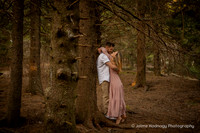 Allie & Kody: Gorgeous Sunset Engagement Session at Black Balsam