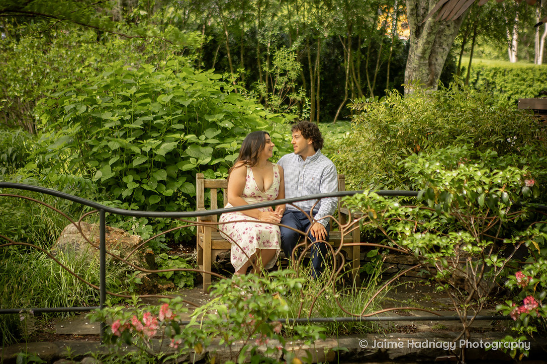 Asheville Engagement Session at the Arboretum | Proposal Photographer
