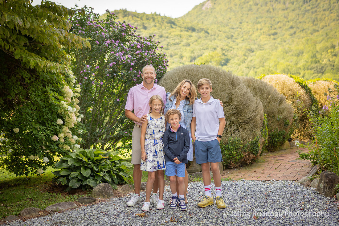 Vacation Family Photography at Rental Home | Asheville Photographer