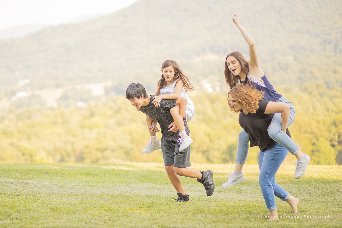 Fun Family Photos | Asheville Photographer
