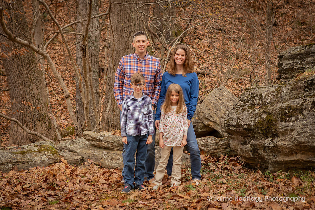 Sweet Outdoor Fall Family Photography Session | Asheville Photographer