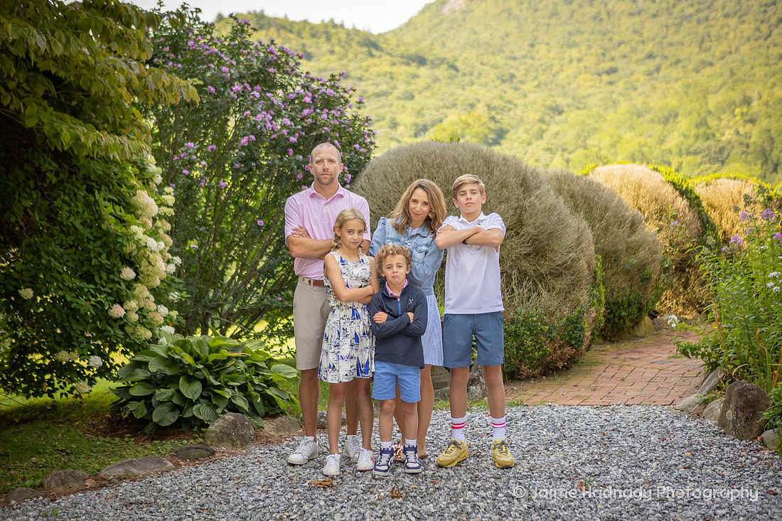 Vacation Family Photography at Rental Home | Asheville Photographer