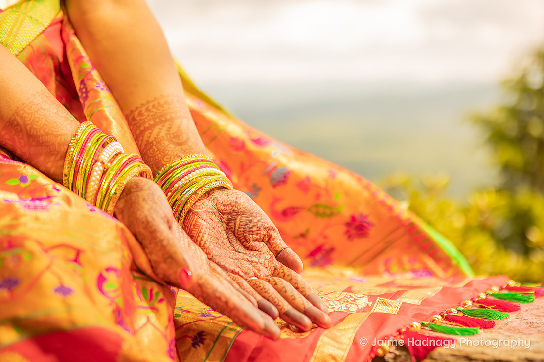 Indian Wedding in North Carolina | Asheville Elopement Photographer