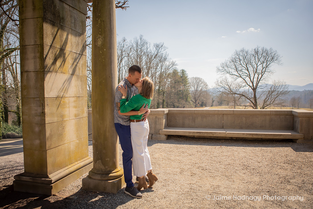 Asheville Photographer Biltmore Engagement Session