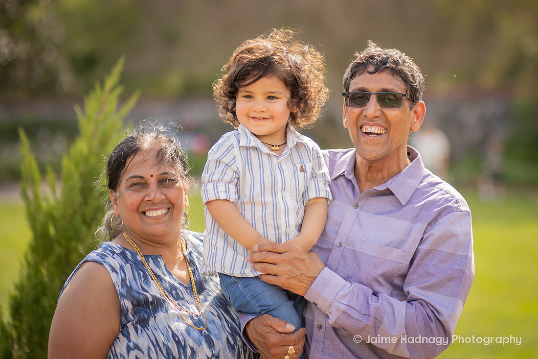 Family Photos in the Tulip Garden at the Biltmore Estate | Asheville Photographer