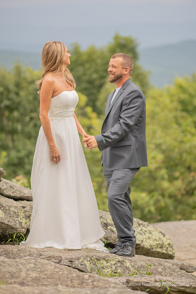 Bridal Couples Portraits Wedding Photos | Asheville Elopement Photographer