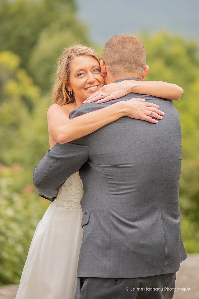 Asheville Elopement Photographer | Honeymoon Bridal Couples Portraits in the Mountains