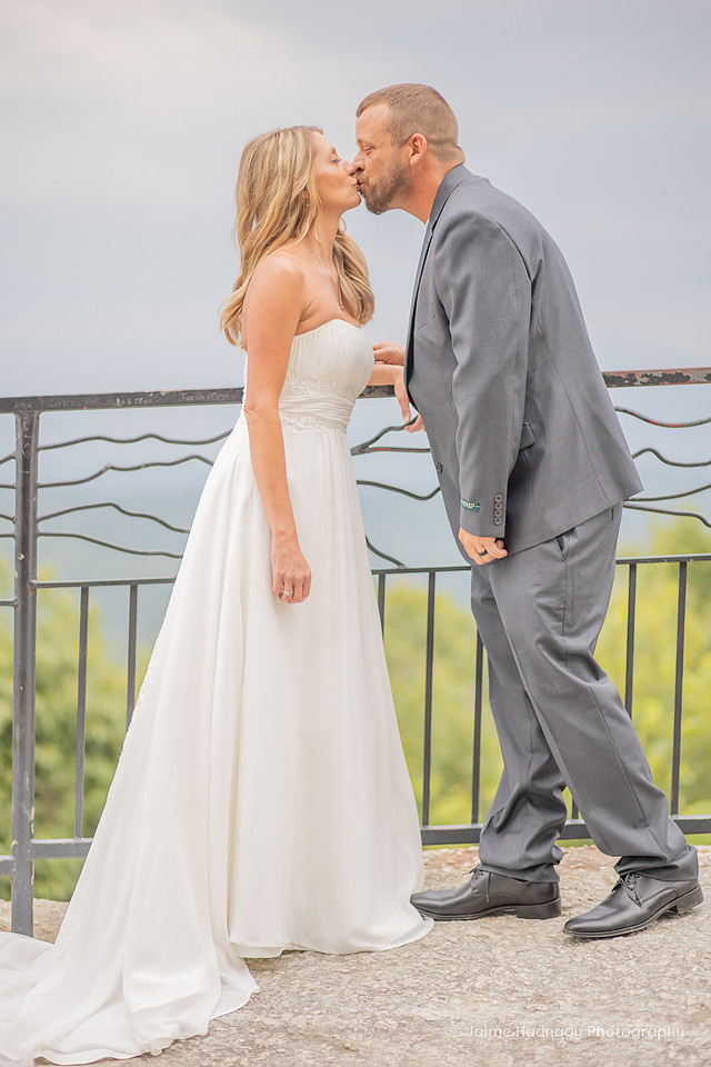 Asheville Elopement Photographer | Honeymoon Bridal Couples Portraits in the Mountains