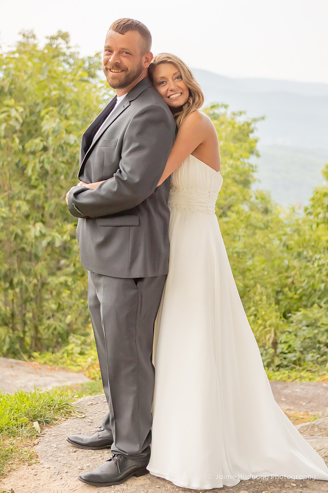 Post-Wedding Couples Bridal Photo Shoot | Asheville Elopement Photographer