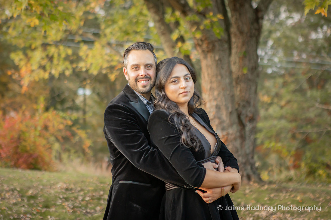 Bride and Groom Elopement in Black | Asheville Wedding Photographer