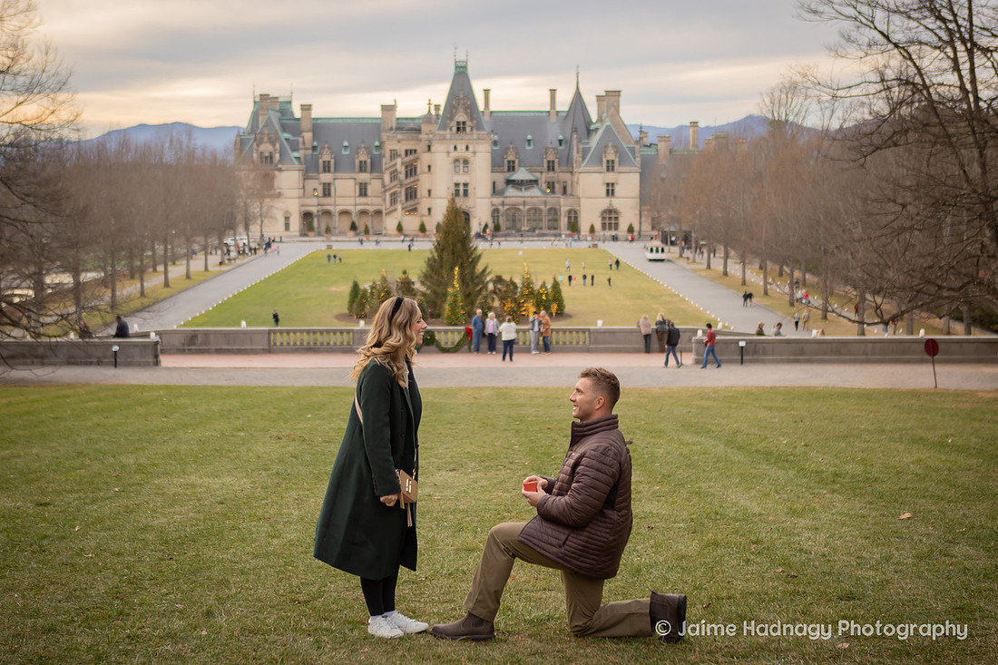 Biltmore Estate Proposal Photographer