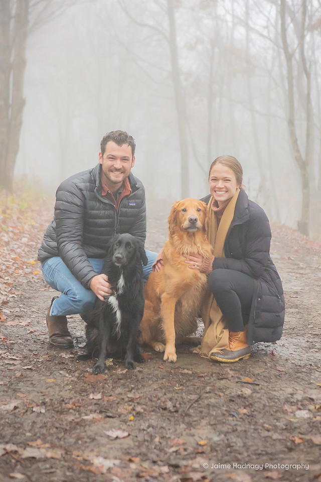 Hiking Proposal Photography Asheville Engagement Photographer