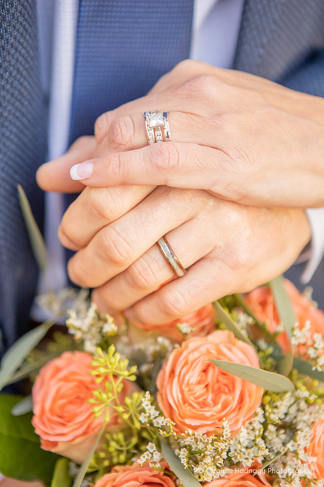 Wedding portraits and ceremony in Asheville at The Botanical Gardens | Elopement Photographer