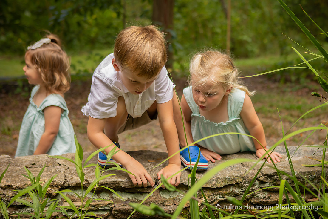 Family Photos with Grandchildren and Grandmother