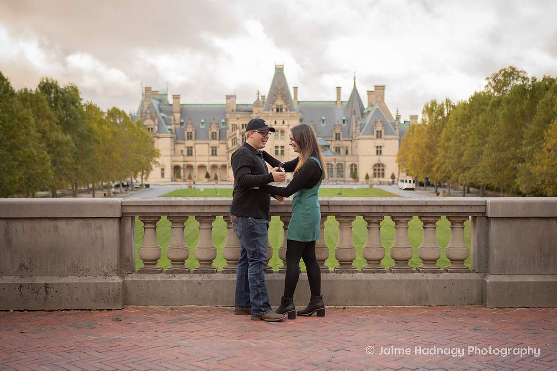 Surprise Proposal at Biltmore Estate