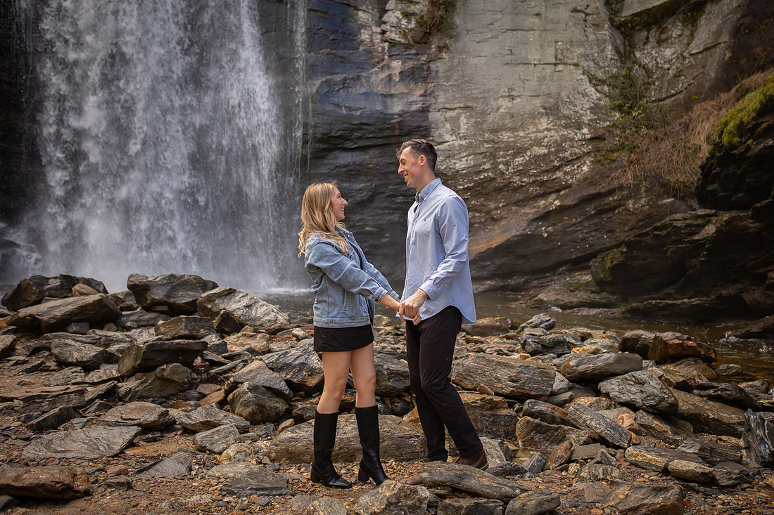 Hendersonville Engagement Photographer Surprise Proposal