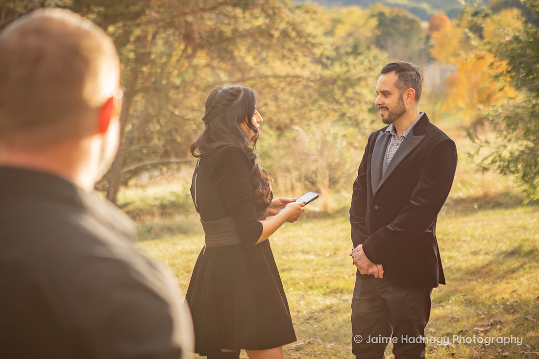 Outdoor Micro Wedding | Asheville Elopement Photographer