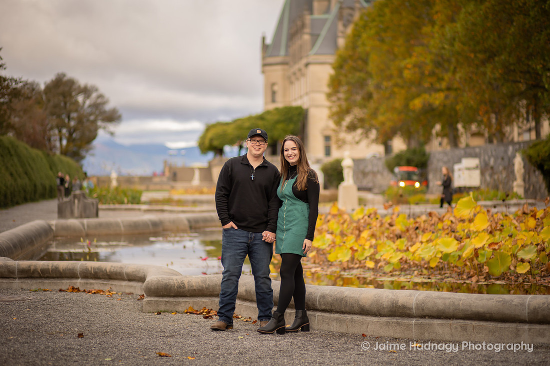 Engagement at Biltmore Estate | Asheville Proposal Photography