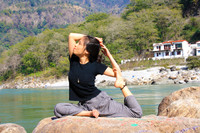 Rose King Pigeon Pose