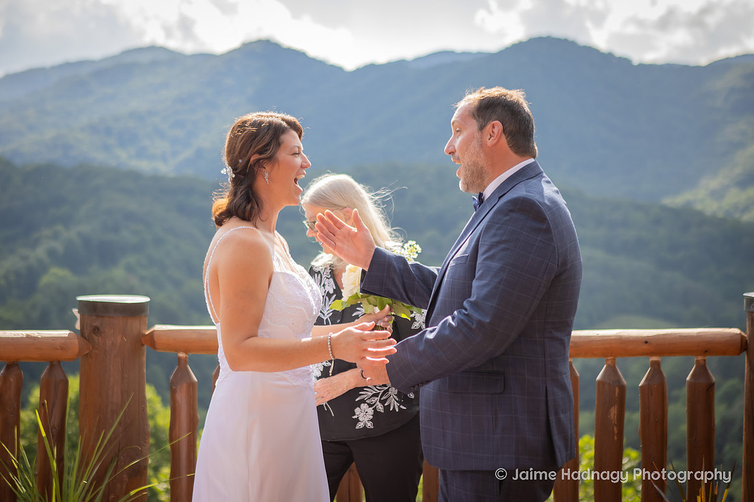 Elopement at Wildberry Lodge in Leicester | Asheville Wedding Photographer
