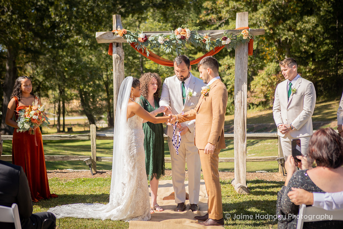 Outdoor Ceremony | Asheville Wedding Photographer