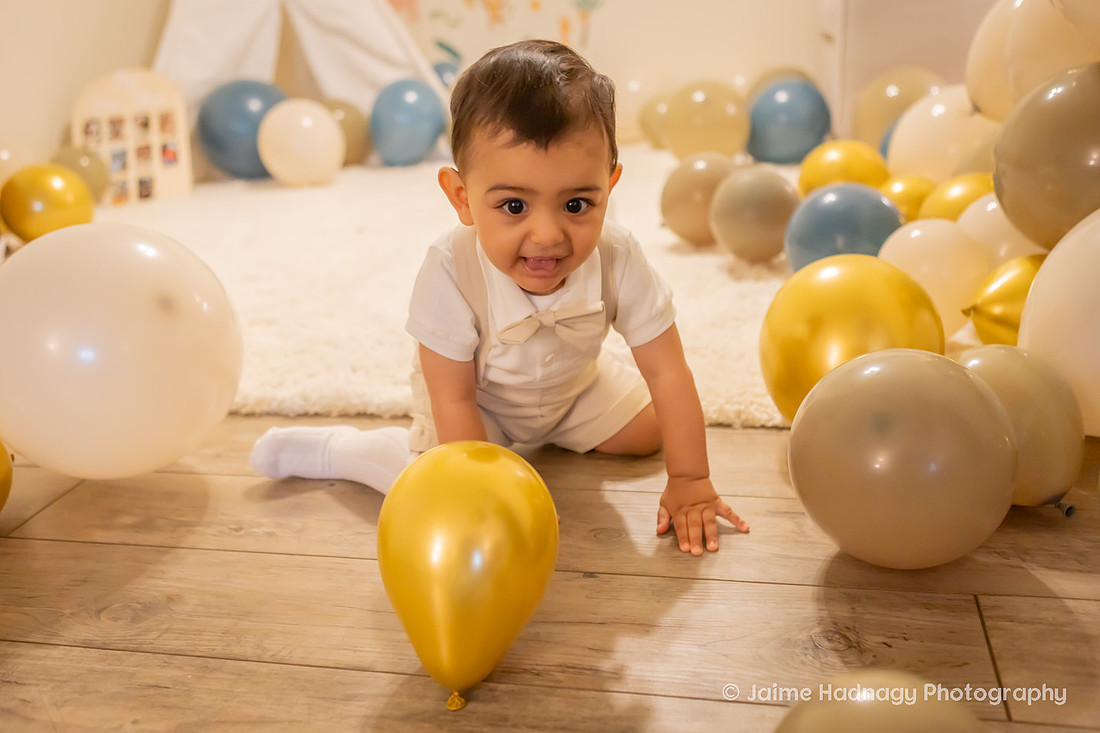 One Year Old Baby Photoshoot | WNC Baby Photographer