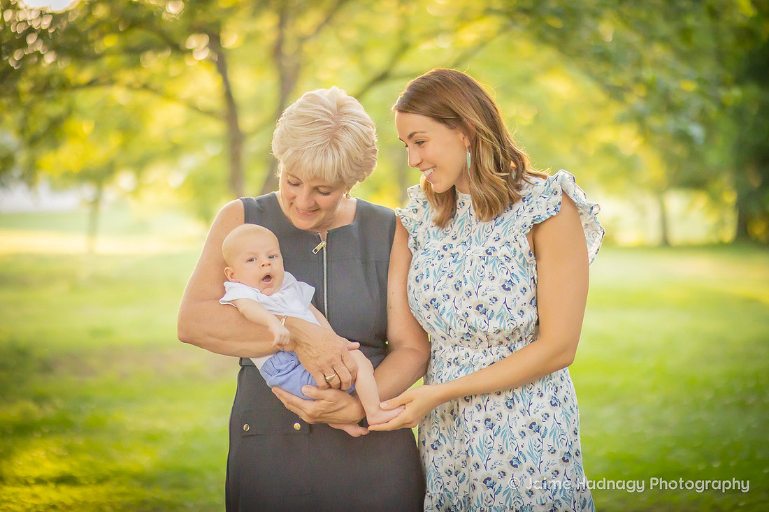 Family Photos with Newborn Baby | Infant Photographer