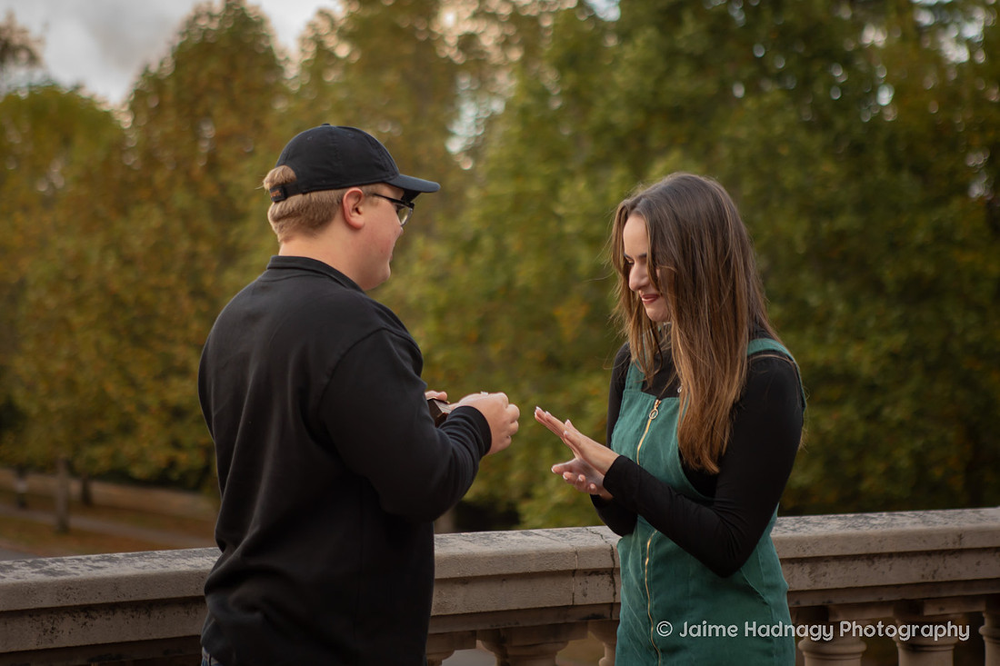 Engagement at Biltmore Estate | Asheville Proposal Photography