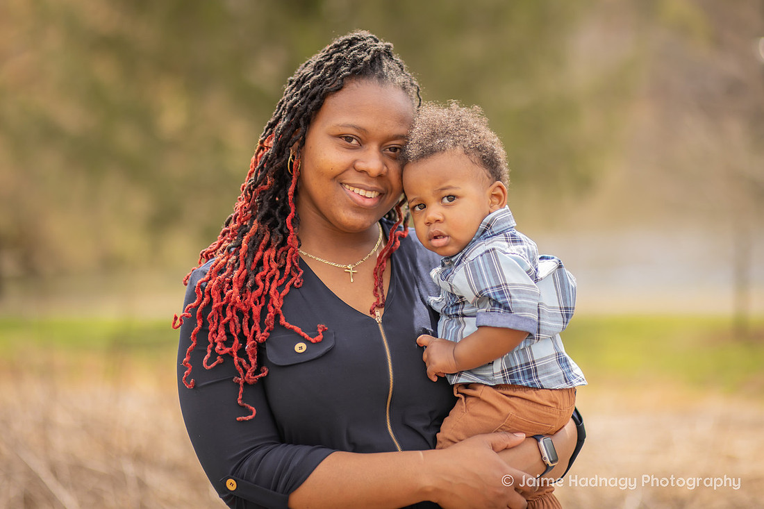 Outdoor Family Photo Session for First Birthday | Asheville Kids Photographer