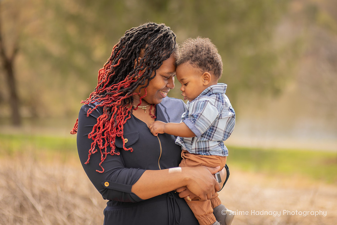 Outdoor Family Photo Session for First Birthday | Asheville Kids Photographer