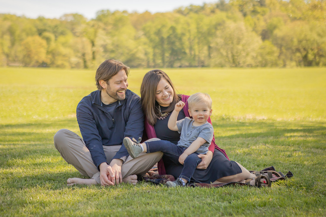 Outdoor Family Photos at Lake Lure NC | Black Mountain Photographer