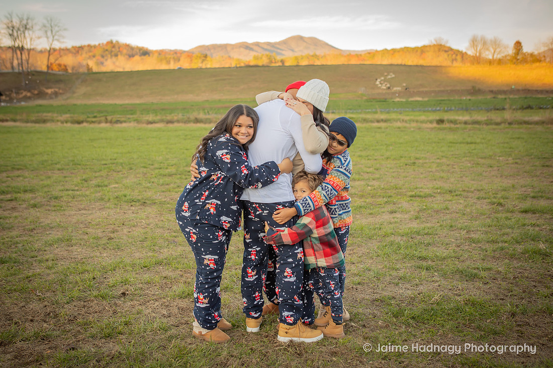 Surprise Proposal During Family Photos
