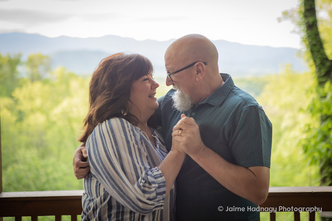 Fun Anniversary Photoshoot | Asheville Photographer